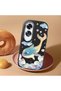 Oppo A60 Compatible Shock-Absorbing Camera Protected Black Silicone Case - 2