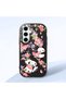 Black Silicone Case Compatible with Samsung Galaxy S24 Fe with Shock-Absorbing Camera Protections