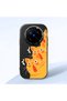 Vivo X200 Pro Compatible Shock-Absorbing Camera Protected Black Silicone Case
