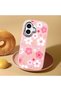Pink Silicone Case with Shock-Absorbing Camera Protections, Compatible with iPhone 16 - 2