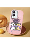 Vivo Y28 4g Compatible Shock-Absorbing Camera Protected Pink Silicone Case - 2