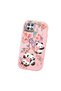Oppo A15/A15S Compatible Shock-Absorbing Camera Protected Pink Silicone Case - 3