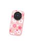 Vivo X300 Compatible Shock-Absorbing Camera Protected Pink Silicone Case - 3