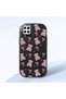 Black Silicone Case Compatible with Samsung Galaxy M12/A12 with Shock-Absorbing Camera Protections