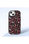Black Silicone Case with Shock-Absorbing Camera Protections Compatible with iPhone 15 Plus/14 Plus