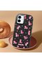 Black Silicone Case Compatible with iPhone 16 Plus with Shock-Absorbing Camera Protections - 2