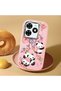 Infinix Hot 40I Compatible Shock-Absorbing Camera Protected Pink Silicone Case - 2