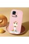 Redmi 10C Compatible Shock-Absorbing Camera Protected Pink Silicone Case - 2