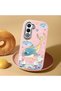 Oppo A5 4G/5G Compatible Shock-Absorbing Camera Protected Pink Silicone Case - 2