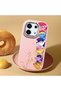 Poco X6 Compatible Shock-Absorbing Camera Protected Pink Silicone Case - 2