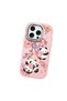 Pink Silicone Case Compatible with iPhone 16 Pro Max with Shock-Absorbing Camera Protections - 3