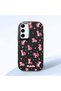 Black Silicone Case Compatible with Samsung Galaxy S23 Fe with Shock-Absorbing Camera Protections