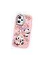 Redmi Note 12 Pro Speed Compatible Shock-Absorbing Camera Protected Pink Silicone Case - 3