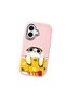Pink Silicone Case with Shock-Absorbing Camera Protections, Compatible with iPhone 16 - 3