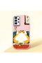 Pink Silicone Case with Shock-Absorbing Camera Protection Compatible with Samsung Galaxy A73