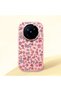 Vivo X200 Pro Compatible Shock-Absorbing Camera Protected Pink Silicone Case