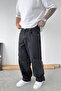 Smoked Pre-Designed Extra Loose Baggy Pants with Pockets - 2