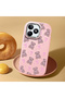 Realme C51/C53 Compatible Shock-Absorbing Camera Protected Pink Silicone Case - 2