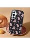Black Silicone Case Compatible with Samsung Galaxy S24 Fe with Shock-Absorbing Camera Protections - 2