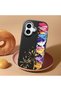 Black Silicone Case Compatible with iPhone 16 with Shock-Absorbing Camera Protections - 2
