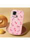 Redmi 10C Compatible Shock-Absorbing Camera Protected Pink Silicone Case - 2