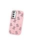 Pink Silicone Case with Shock-Absorbing Camera Protection Compatible with Samsung Galaxy A34 - 3
