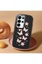 Black Silicone Case Compatible with Samsung Galaxy S25 Ultra with Shock-Absorbing Camera Protections - 2