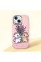 iPhone 13 Mini Compatible Shock-Absorbing Camera Protected Pink Silicone Case
