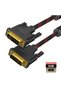 Dvi 24+1Male Male Braided Cable Dvi D 1080P Image Cable 5m - 2