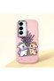 Pink Silicone Case with Shock-Absorbing Camera Protections Compatible with Samsung Galaxy S25 Plus