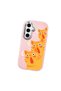 Pink Silicone Case with Shock-Absorbing Camera Protection Compatible with Samsung Galaxy S24 Fe - 3