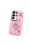 Pink Silicone Case with Shock-Absorbing Camera Protections Compatible with Samsung Galaxy S25 Ultra - 3