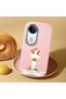 Vivo V50 Compatible Shock-Absorbing Camera Protected Pink Silicone Case - 2