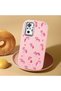 Redmi Note 10 Pro Compatible Shock-Absorbing Camera Protected Pink Silicone Case - 3