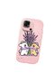 Redmi 10C Compatible Shock-Absorbing Camera Protected Pink Silicone Case - 3