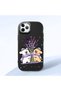 Black Silicone Case Compatible with iPhone 11 Pro with Shock-Absorbing Camera Protections