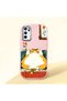 Oppo A54S Compatible Shock-Absorbing Camera Protected Pink Silicone Case