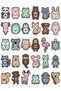 Cute Animals Sticker Set 150 Pieces - Mega Pack of 5 No20 - Laptop Notebook Agenda - 4