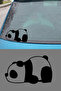 Tired Panda Official Auto Car Glass Sticker Decal for Computers,Trucks, Motorcycles - 2