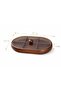 6-Compartment Covered Acacia Luxury Snack Bowl & Presentation Container Mn-1726 - 4