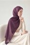 Lorena Silkhome - Liva Shawl 481005-10 |   200X90 cm |   Tok Duruşlu, Dark Burgundy - 3