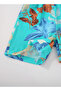 Boys Floral Print Short Sleeve Shirt and Shorts Set - 8