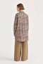 Patterned basic lyocell tunic - light brown - 4