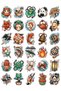 Cute Characters Japanese Sticker Set 150 Pieces - Mega Pack of 5 - Laptop Notebook Agenda Sticker