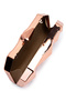 Pyramid Model Clutch Women's Evening Dress Bag Belize Platinum - 4