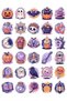 Halloween Gothic Pastel Sticker Set 150 Pieces - Mega Pack of 5 - Laptop Notebook Agenda Sticker - 5