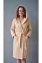 *Export Surplus* 100% Cotton Waffle Pike Unisex Bathrobe with Hood and Pockets - 3