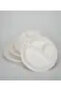 3-Compartment White Disposable Hard Plastic Buffet Dinner Plates (10 Inch, 25s) - 4