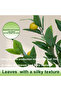 185cm Artificial Lemon Tree Indoor Outdoor Faux Lemon Plant with White Pot for Home Office Decor - 7