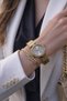 Steel Cord 2 Years Warranty 3 Atm Water Resistant Women Wristwatch+Bracelet F.Em03693.4 - 3